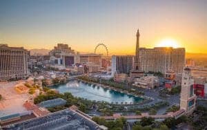 las vegas strip view