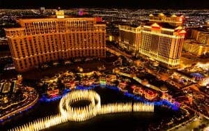 las vegas fountain